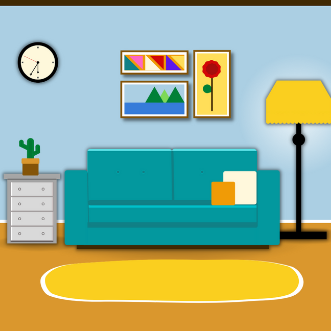 Living Room Illustration